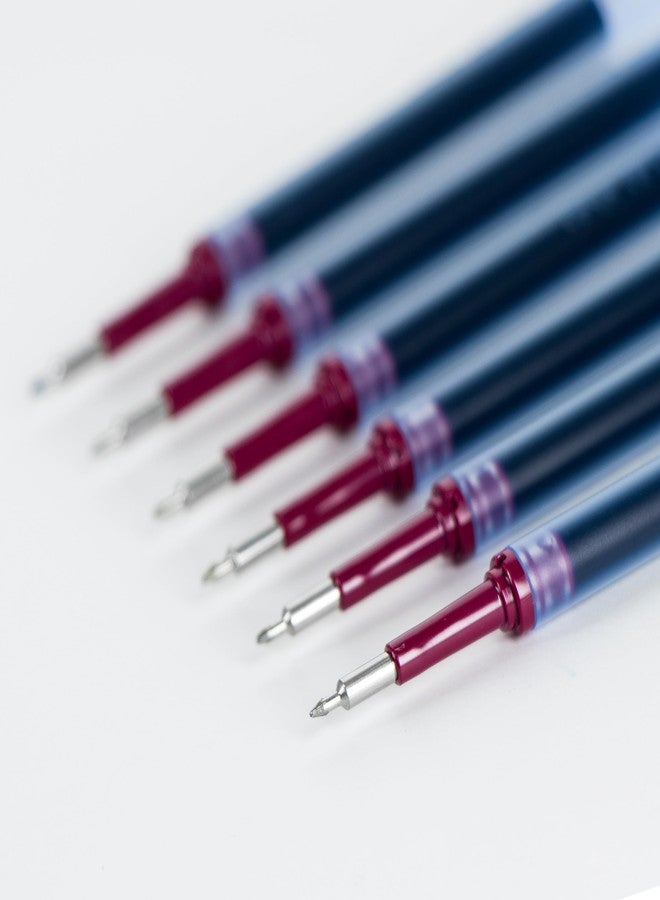 بنتل حبر إعادة تعبئة Pentel - لقلم جل EnerGel، طرف إبرة 0.3 مم، رفيع للغاية، حبر أزرق، عبوة من 6 عبوات إعادة تعبئة (LRN3-6C) - Image 5